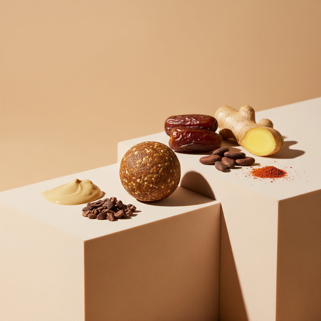 Ignite Core superfood bite met guarana, maca en hazelnoten voor natuurlijke energie en vitaliteit

